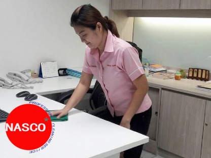 บริการจัดส่งแม่บ้านทำความสะอาด จัดส่งพนักงานทำความสะอาด  - แนสโก้ เซอร์วิส บริษัททำความสะอาด
