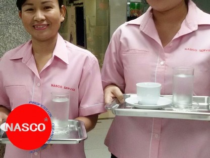 บริการจัดส่งแม่บ้านทำความสะอาดประจำสำนักงาน-ออฟฟิศ  - แนสโก้ เซอร์วิส บริษัททำความสะอาด
